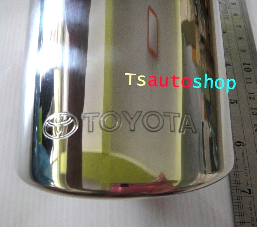 EXHAUST MUFFLER PIPE STAINLESS STEEL FOR TOYOTA COROLLA ALTIS SEDAN 2014 GENUINE Foto 4 de 4