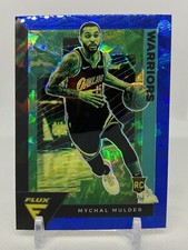Mychal Mulder RC 2020-21 Panini Flux #245 Blue Cracked Ice Prizm