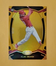 2021 Panini Certified Holo Gold /10 Alec Bohm #2 Rookie RC SSP 