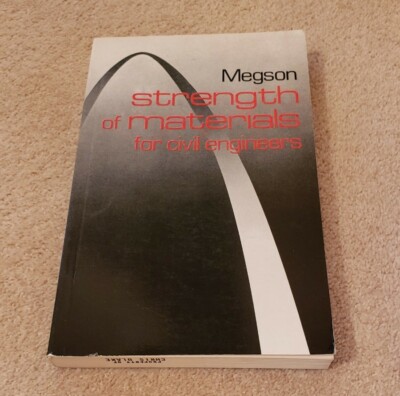 Strength of Materials for Civil Engineers Megson Rare