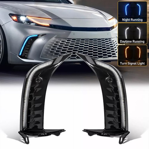 For Toyota Camry SE XSE 2025 Daytime Running Light Fog Light w/Turn Signal Lamp - Picture 2 of 21