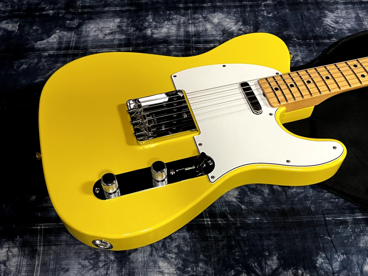 Yellow telecaster on sale