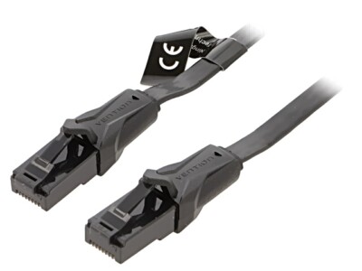 IBABG Patch cord UTP 6 Cu PVC schwarz 15m 32AWG Adern: 8 VENTION