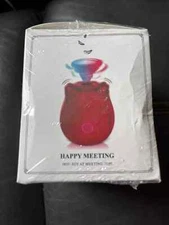 Happy Meeting Joy at Meeting Rose Shaped Mini Massager for Women New RED