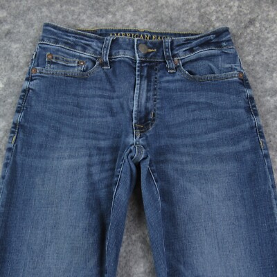American Eagle Jeans Mens 27x26* Blue Slim Fit Extreme Flex Medium