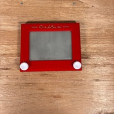 Spin Master Magic Etch A Sketch Classic Red Mechanical Drawing Toy 90719BSV-43