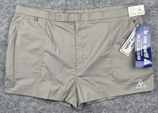 Le Coq Sportif 1990s Court Short 1502 Tennis Gray Size 40 Shorts NWT Deadstock