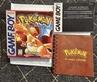 Pokemon Red Nintendo Game Boy Box & Manual Only/ 1st First Print