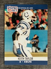1990 Pro Set #525 Keith Taylor