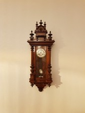 Gustav Becker Regulator Pendeluhr Wanduhr antik alt Gründerzeit