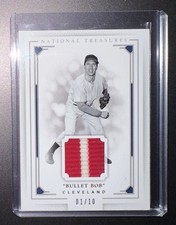 2016 Panini National Treasures Bob Feller game worn memorabilia #01/10
