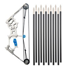 5.9" Compound Bow and Arrow Set, Mini Archery Set