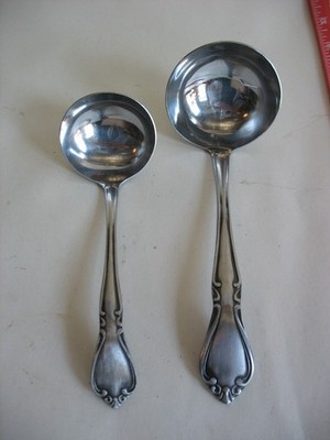 PR Vintage AMC Amcrest Stainless Steel CREON Japan MCM Gravy Sauce spoons