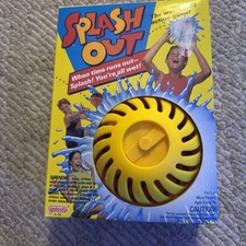 Jeu Splash Out jouet à eau jaune vintage 1988 NOS Galoob scellé jouet rare