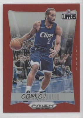 2023-24 Panini Prizm Deca Red Prizm 39/199 Kawhi Leonard #278 s3g