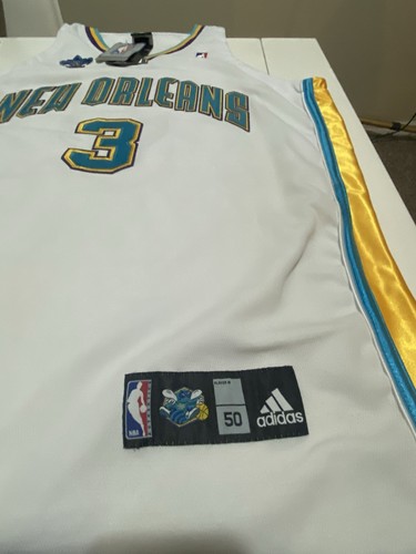 Vintage adidas NBA Basketball Player Jersey CHRIS PAUL 3 New Orleans HORNETS - Picture 15 of 22