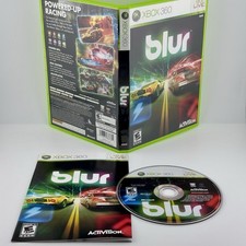 blur (Microsoft Xbox 360, 2010) Cib Complete w/ Inserts  NICE clean