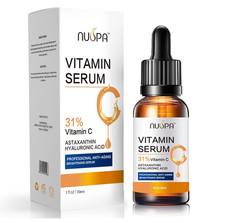 Organic Vitamin C Serum for Face 31 C Facial 1.02 Fl Oz Pack of 1