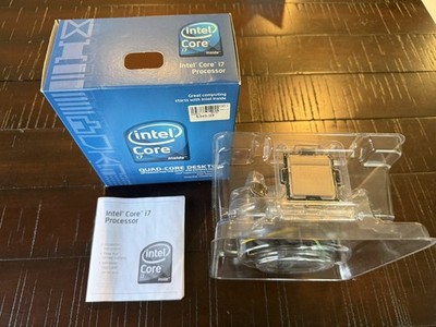 Intel Core i7-920 2.66GHz Quad-Core Processor Unused Heatsink/Fan Original Box 