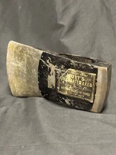 Hults Bruk Aby NOS Felling Axe Head 1.8 kg Celebrated Axes Label Swedish Cast St