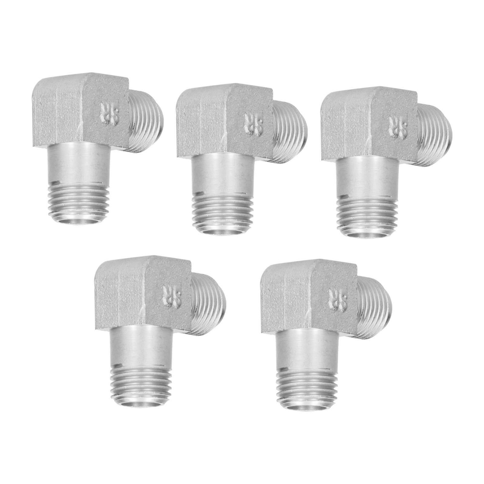 5Pcs Air Compressors Elbow Portable Mute Fitting Frequency Conversion Pneumat UK