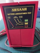 ABSAAR Ladegerät Batterie 12V und Batterietester