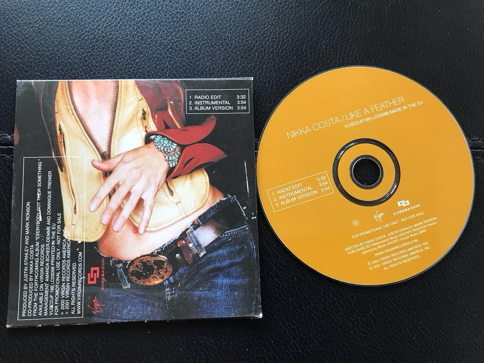 NIKKA  COSTA    -    Like  A  Feather   ,   CD  2001 ,  RnB , Swing ,  Hip Hop - Bild 2 von 2