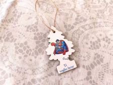 alberello auto in  legno con stampa festa del papà idea regalo