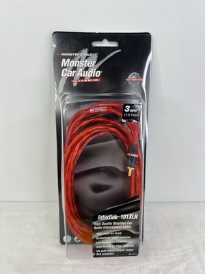 Monster Cable Car Audio Interlink 101XLN 10 Ft (3 meter)