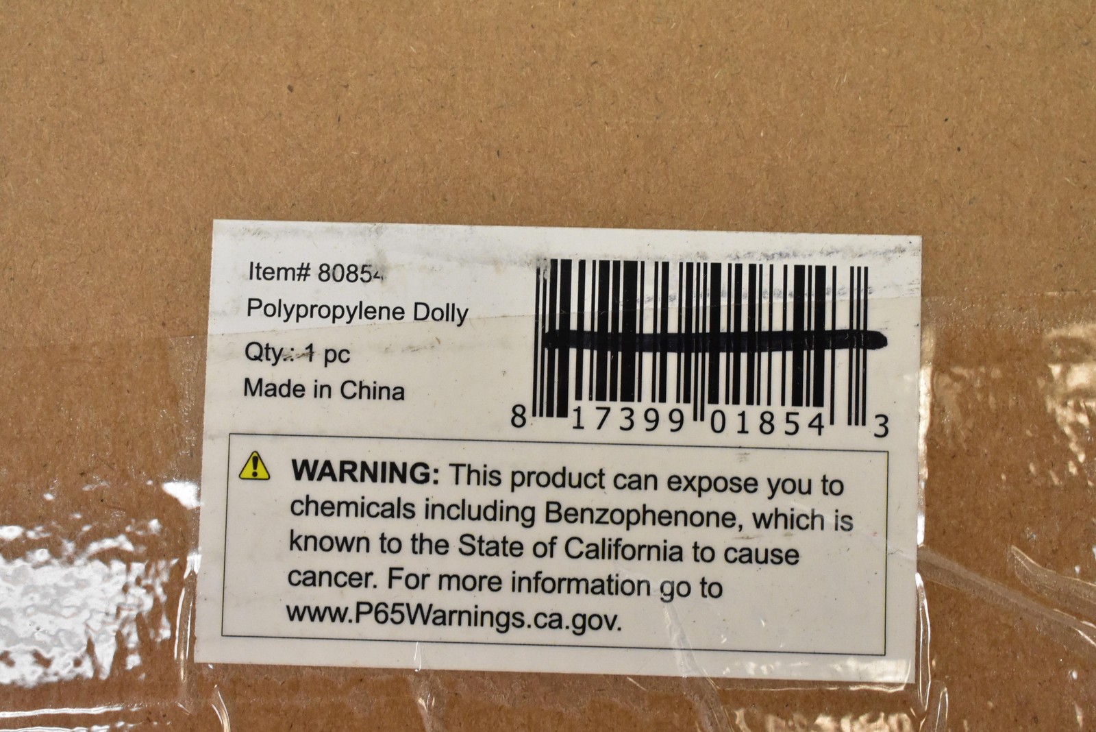 MaxWorks Polypropylene Dolly Black 200 lb 50915 19.5x14.5 with Casters MaxxHaul