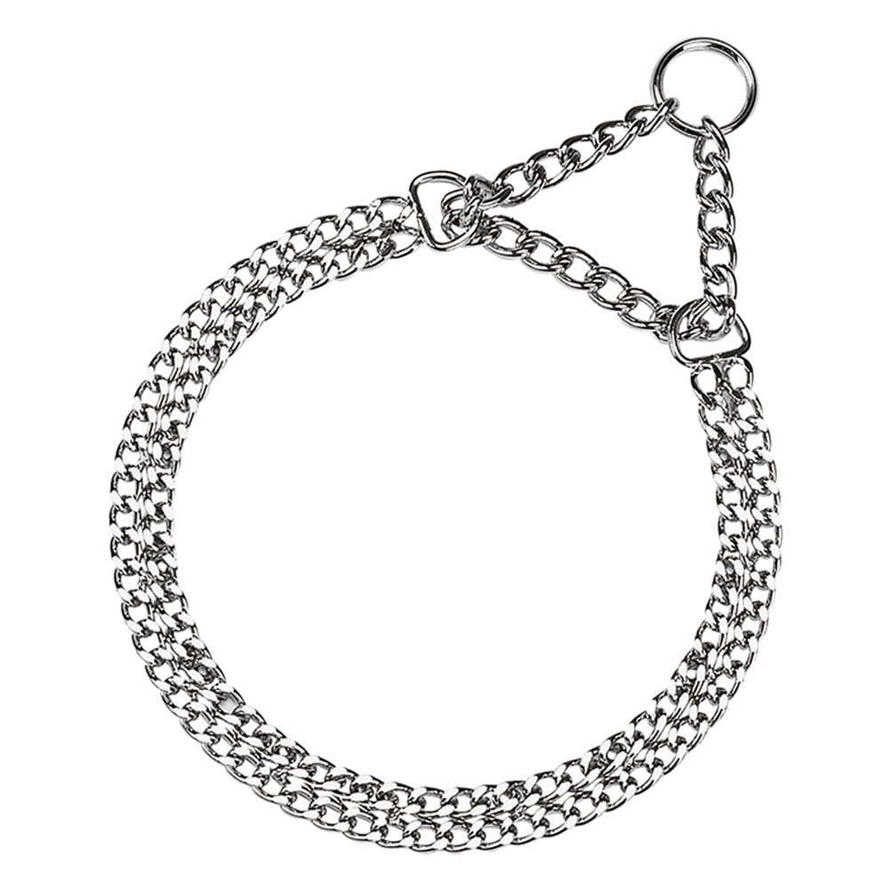 Collare Semistrozzo Chrome CSS5626 Ferplast - Acciaio 54-62cm