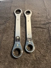 Wright Tools 9386 & 9384 Ratcheting Box Wrench 2 Pc USA