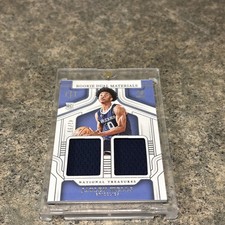JAYLEN WELLS 2024-25 NATIONAL TREASURES ROOKIE DUAL PATCH RC /99