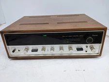 Sansui 5000A Solid State Stereo Tuner Amplifir – Powers On – For Parts or Repair