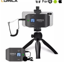 Wireless Lavalier Microphone,Comica CVM-WS50 C Wireless Microphone WS50-HtX