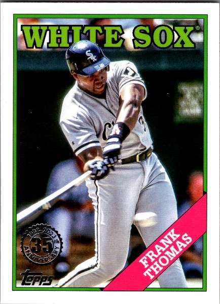 2023 Frank Thomas Topps #T88-85 Chicago White Sox Baseball NM