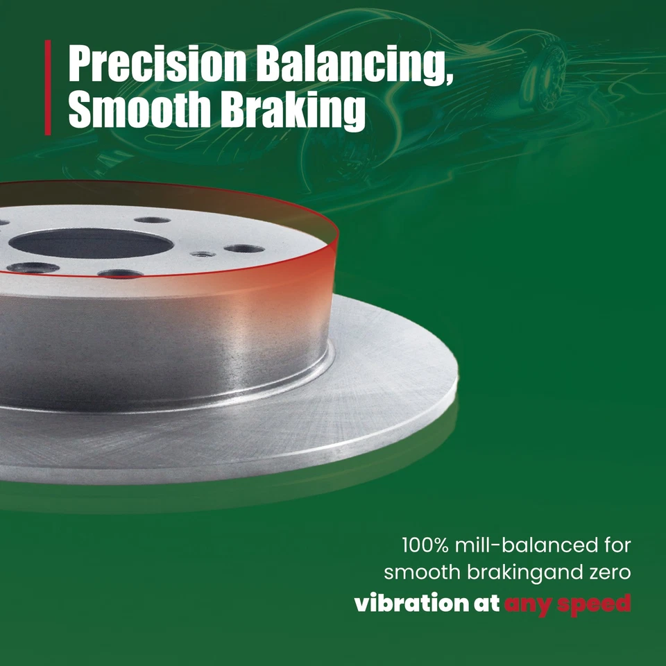 Disc Brake Rotors REAR for Lincoln MKX/MKT/MKS & Mercury Sable/Montego - Imagem 4 de 4