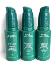 Aveda Botanical Repair Strengthening Overnight Serum Travel Size Set 3 1oz New