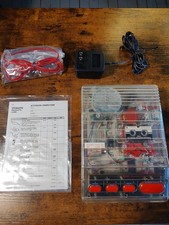Unisonic Clear Answering Machine w/ Tape, Box, Instructions, Cables - AS IS