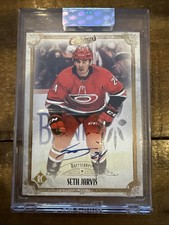 2021-22 Upper Deck Clear Cut - Champs Rookies Seth Jarvis #C-SJ (AU, RC)