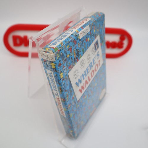 NES Nintendo Game WHERE'S WALDO - NEW & Factory Sealed with Authentic H-Seam! - Picture 2 of 12