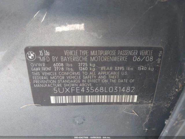 Alternador 6 cilindros 180 amperios compatible con BMW 328i 3734654 07-13 Foto 2 de 4