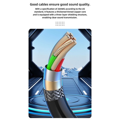 Compact 7 1 Surround Sound USB C Adapter for Enhanced Audio Experience - Photo 6/12