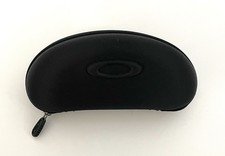 Oakley Black Sunglasses Case Zip Clamshell Glasses Holder Case Only