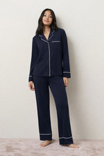 Ex MS Store Lounge Wear Pyjamas Set Womens Ladies PJ Pants Revere Nightwear Size