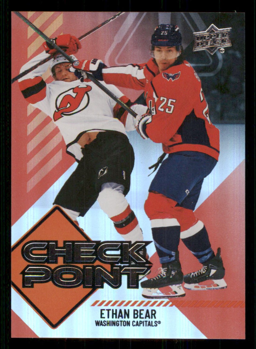 2024-25 Upper Deck Checkpoint Red #CP1 Ethan Bear /99