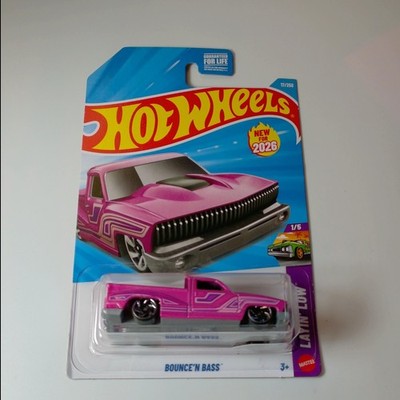Hot Wheels BOUNCE'N BASS Pink LAYIN' LOW 1/5 (#17/250)