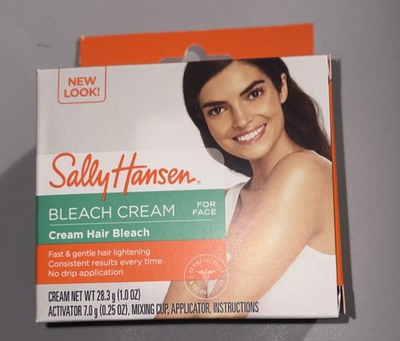 #ad #ad SALLY HANSEN Creme Hair Bleach for Face Cream Hair Lightening Kit Aloe New $16.99