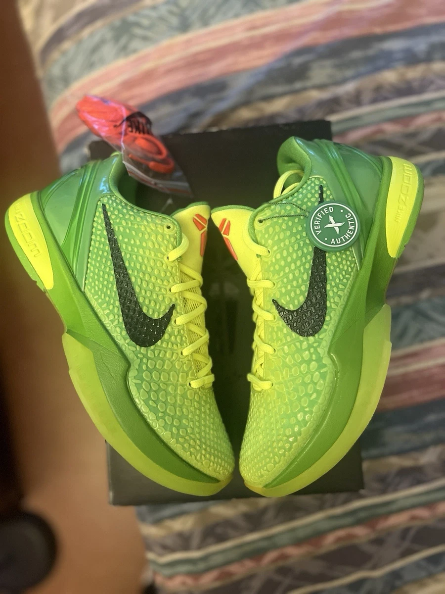 Nike Zoom Kobe 6 Protro Low Grinch - огромный выбор по лучшим