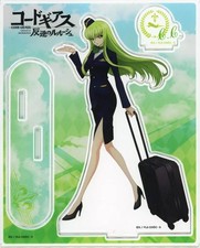 Code Geass C.C. Acrylic Stand Airport Ver. 6.3x5.1in Figure Panel Display